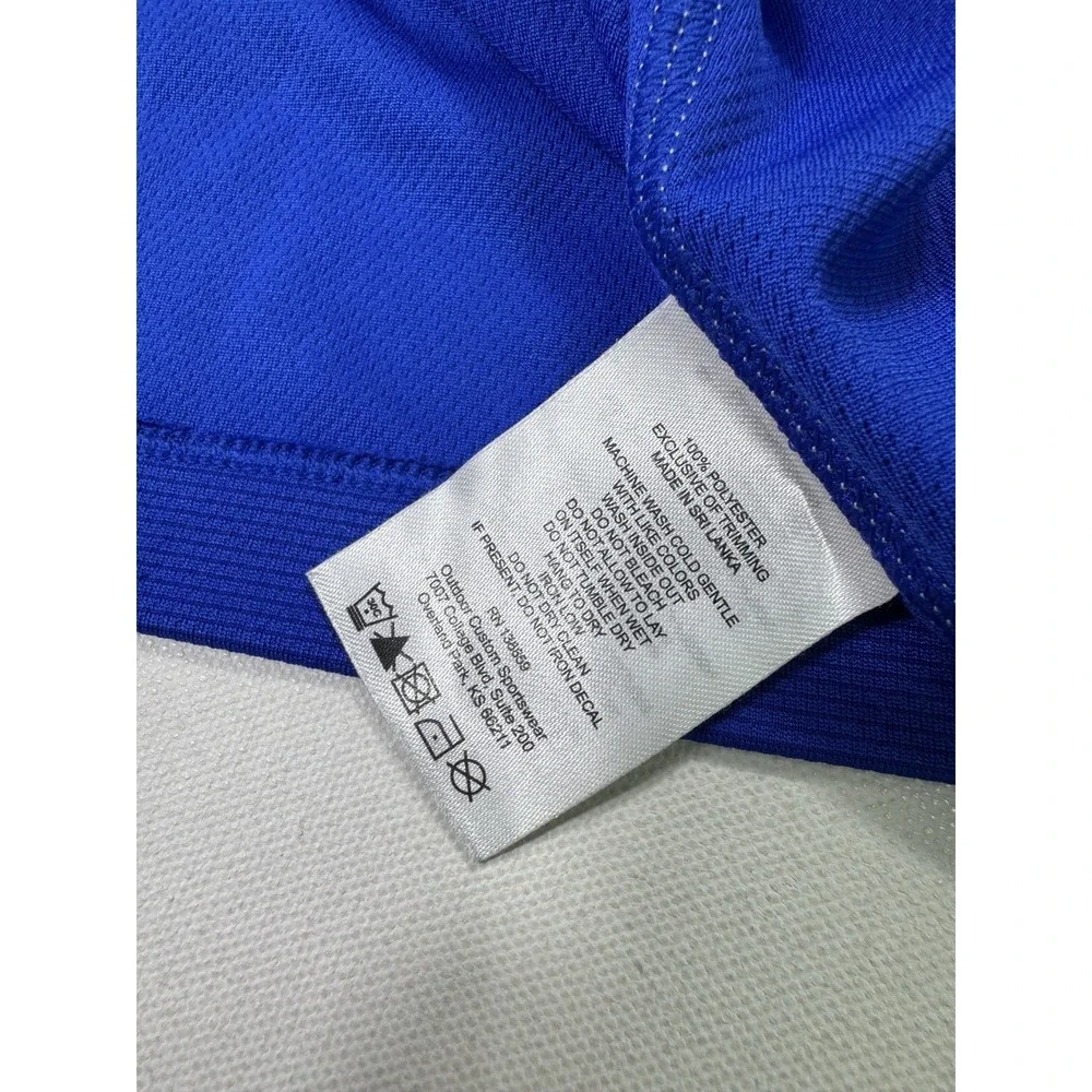 Columbia Golf Men Large Omni-Wick Shotgun 1/4 Zip Philadelphia 76ers NBA Blue